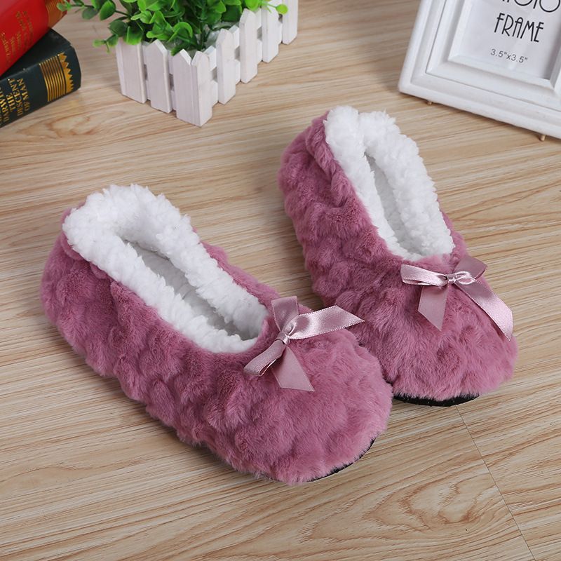 Women's Indoor Soft Slippers Non-Slip Sole Winter Warm