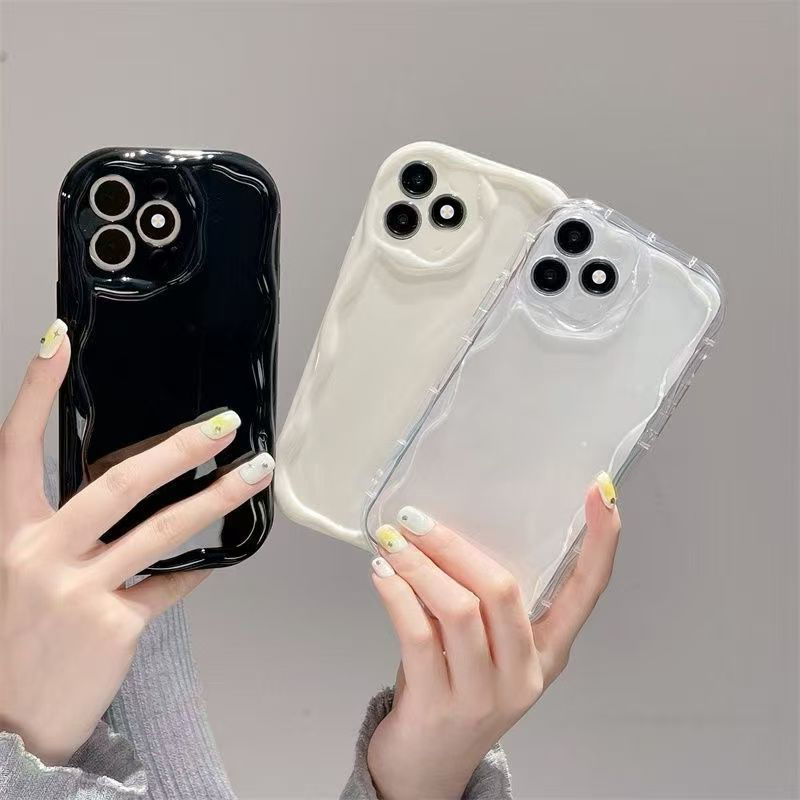 For Honor X5c Phone Case Honor X5c Plus Case Honor Play 10A Clear TPU Wave Soft Case Cover