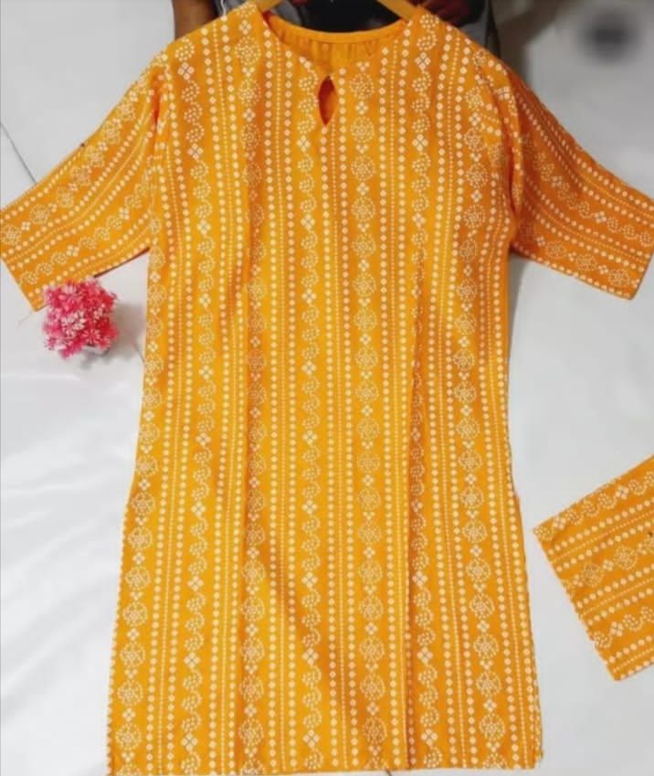 Stylish collection Chunri 2 PC stitched dress for women and young girls