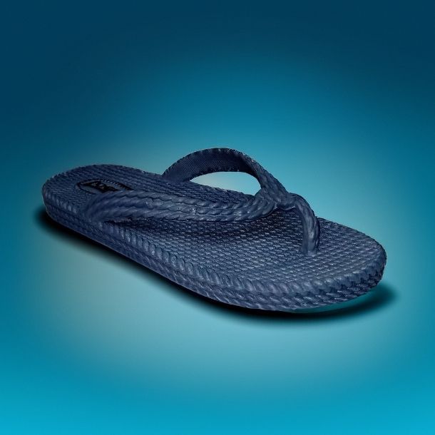 Island Women Flip Flops and Slip-Ons Ladies Rubber House Slippers