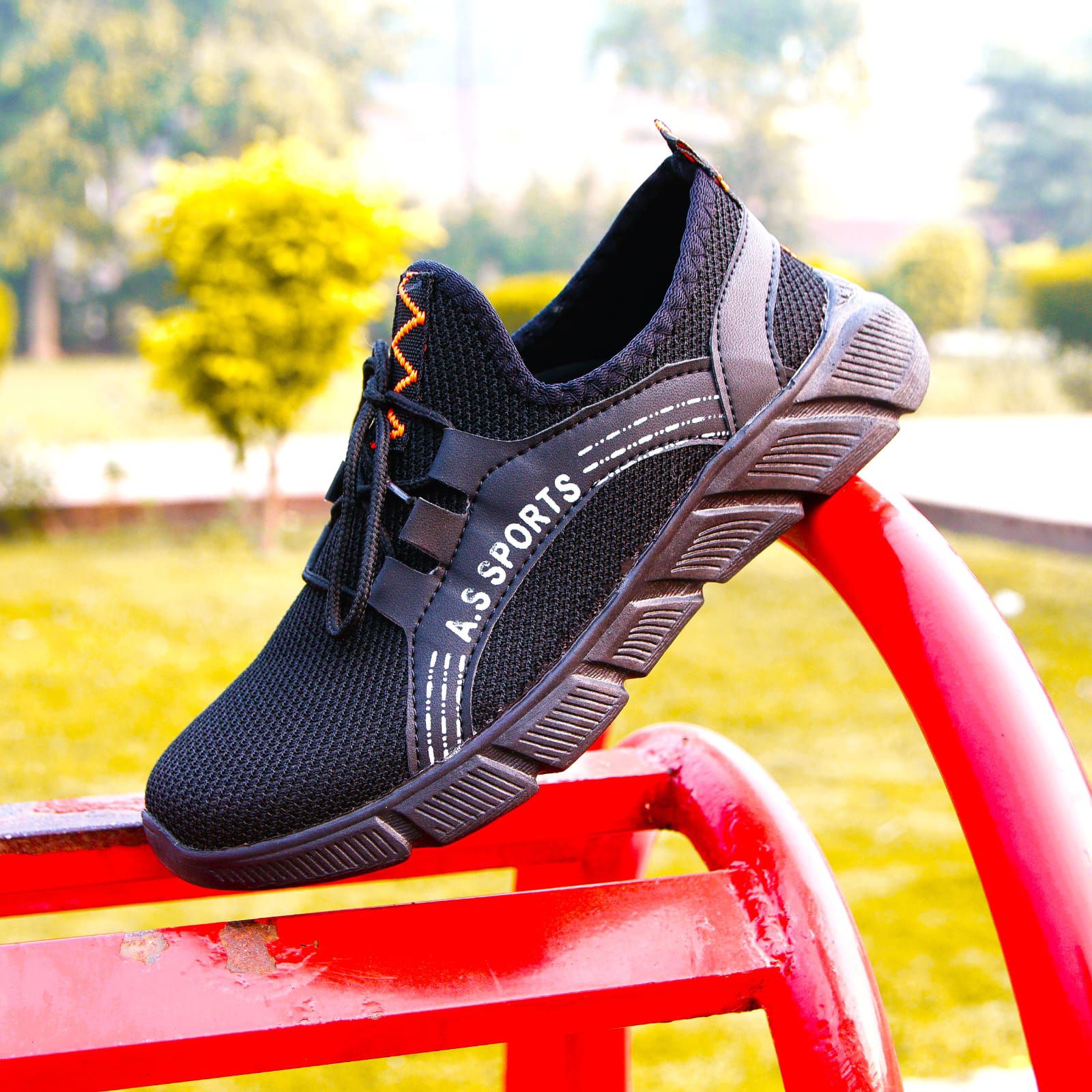 Men's Running Shoes Men's Slipon Shoes Tennis Walking Casual Shoes Black Or Grey Gym Breathable