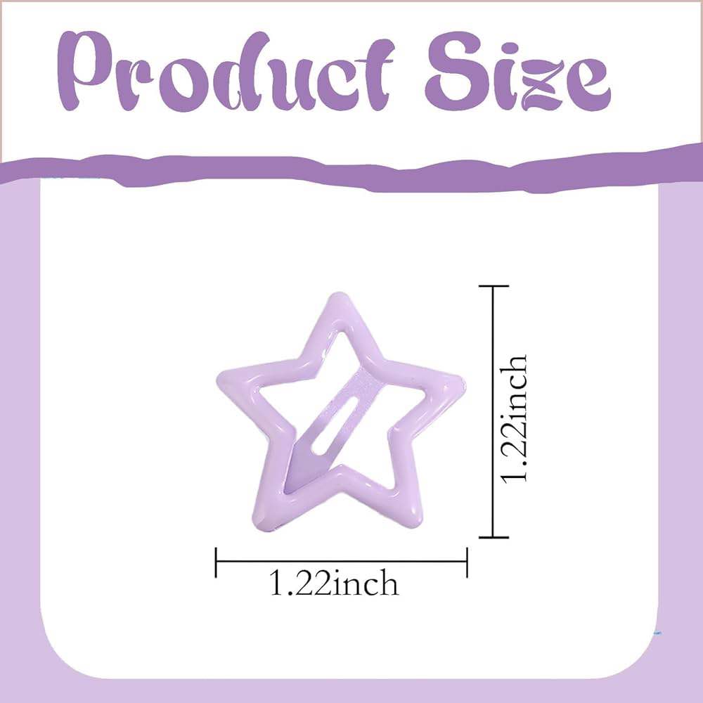 Star pins - Hair pins - Hair accessories for kids - Hair pins for kids