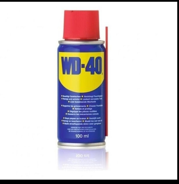 WD 40 Antirust Spray Lubricant - 100ml Multiuse Product Made in UK