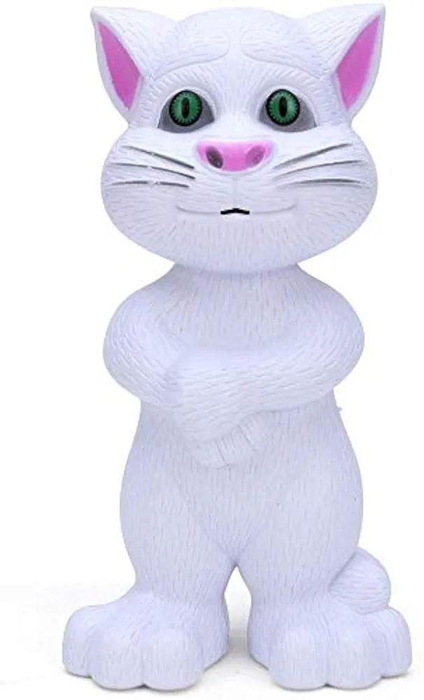Galaxy Toys New Version Intelligent Talking Tom Cat, Speaking Robot Cat Repeats What You Say, Touch Recording Rhymes and Songs, Musical Cat Toy for Kids (Black)
58%
off