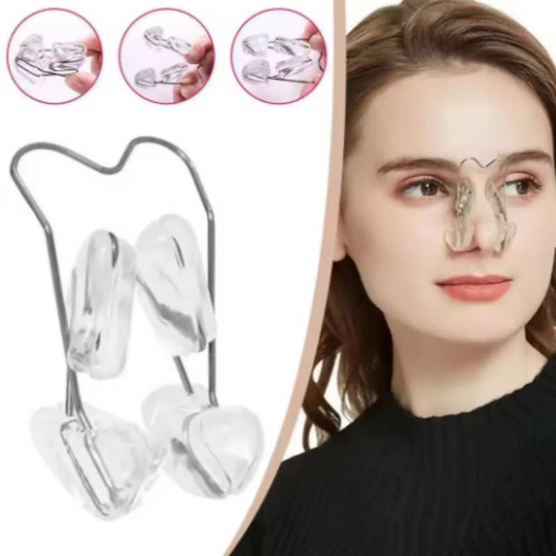 1/2pcs Beauty Nose Shapers Nose Bridge Up Lifting Shaper Nose Straightener No Pain Noses Shaping Clip Women Face Massager