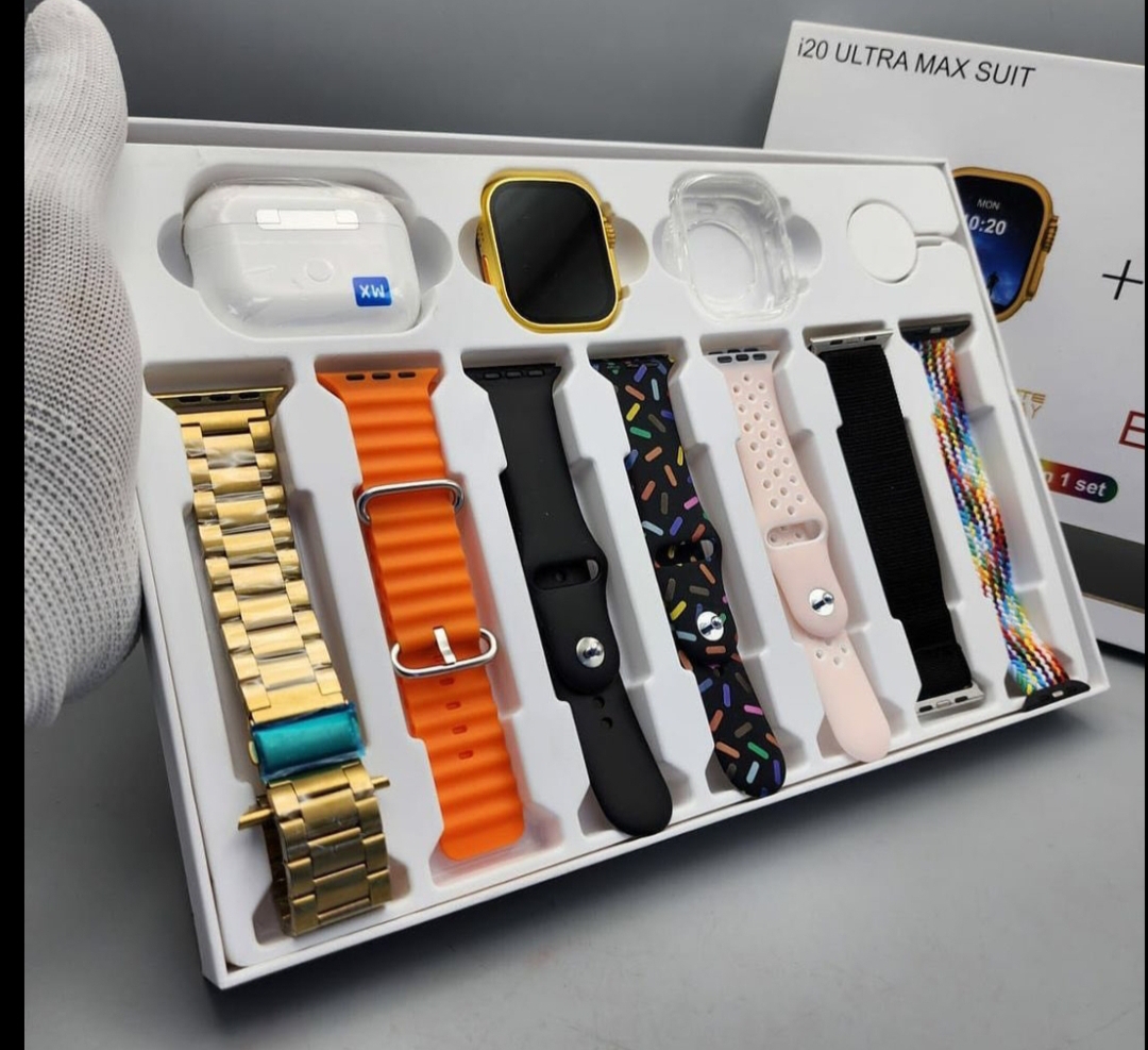 I20 Ultra Smart watch With  Fitness tracker Health monitor Bluetooth Calling  💯 % Original Smart Watch
