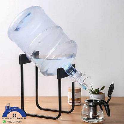 Metal Water Bottle Stand for 19L (5 Gallon) Bottle – Heavy Duty Water Dispenser Bottle Holder