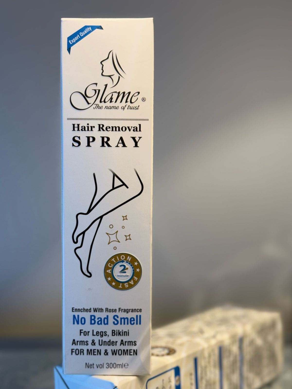Hair Removal Spray For Women And Man Removes Body Tan Pain less 100 Ml by Glame