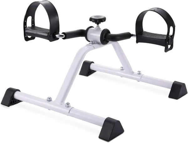 Exercise Cycle  Portable Pedal Exerciser  Digital Display Monitor  Arm & Leg Workout Machine  Compact Fitness Equipment for Home, Office & Physical Therapy  Adjustable Resistance  Low Impact Exercise Bike