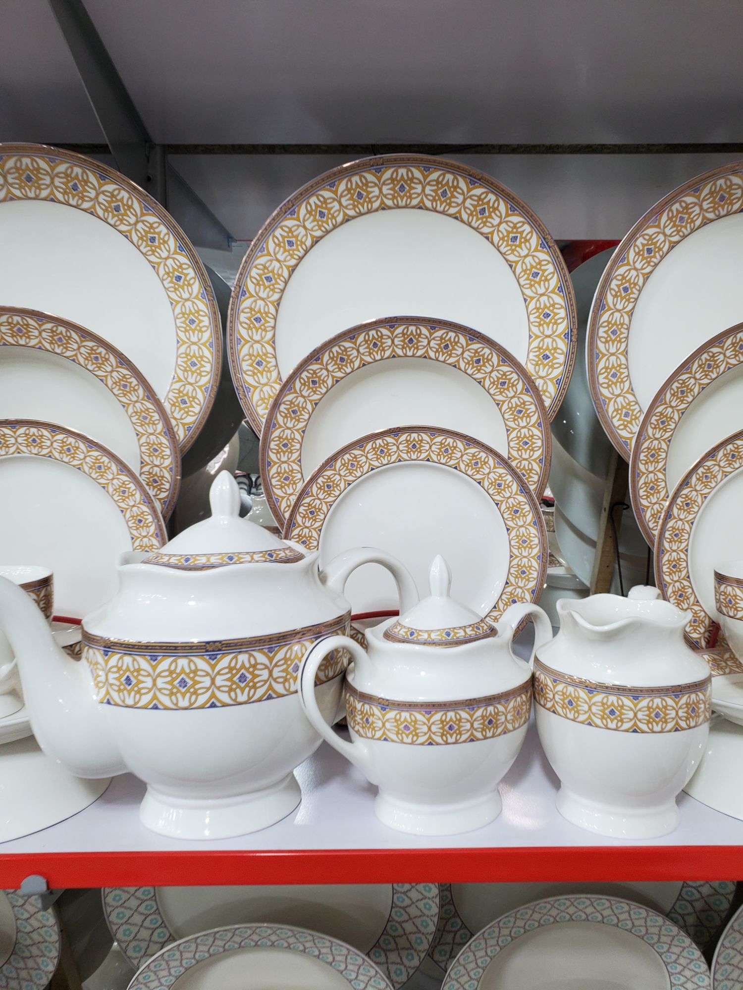 Bone china clearance dinner set price