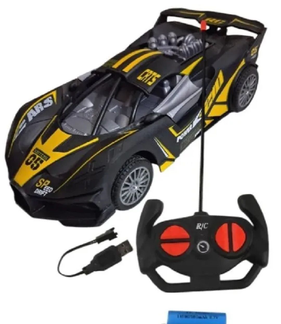 Remote Control High Speed Racing Car with Stylish Looks 1:18 Scale, Two Functions & Modern Design, RC Vehicle Toy for Kids