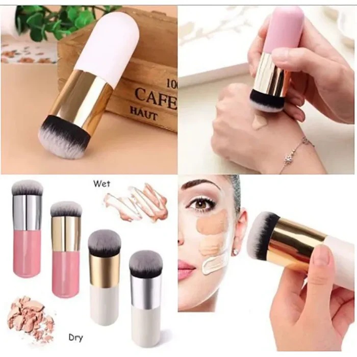 Imported Foundation Base Brush - kabuki foundation brush - Professional Makeup Brush - Multi Color