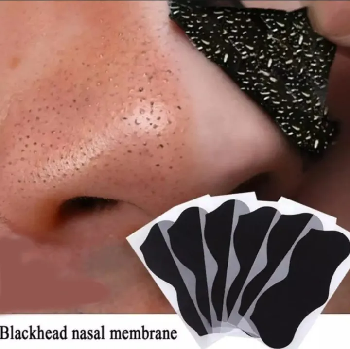 15pcs Nose Blackhead Remover Strips Mask, Charcoal Deep Pore Cleansing Nose Strips for Blackhead Removal & Whitehead Removal, Acne Treatment, Oil Control, Pore Shrinking Skin Care Mask for Men & Women, Facial Nose Cleaning Strips