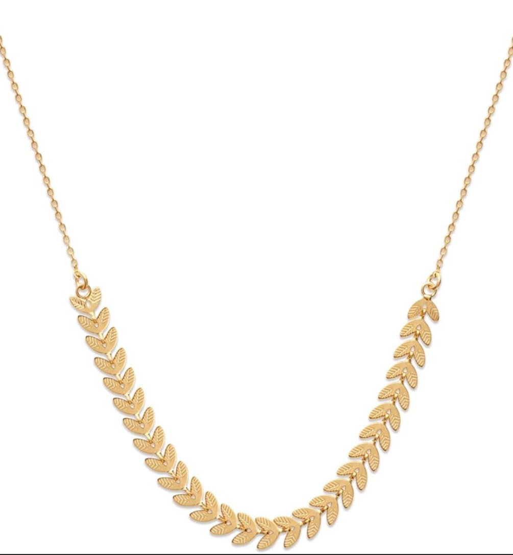 Elegent Leaves Style Chain Golden Color Premium Quality