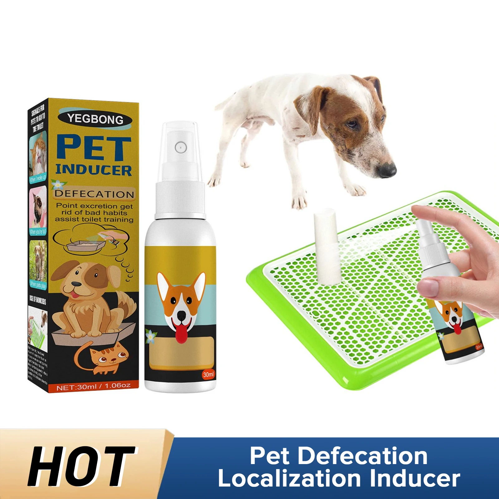 puppy toilet training spray