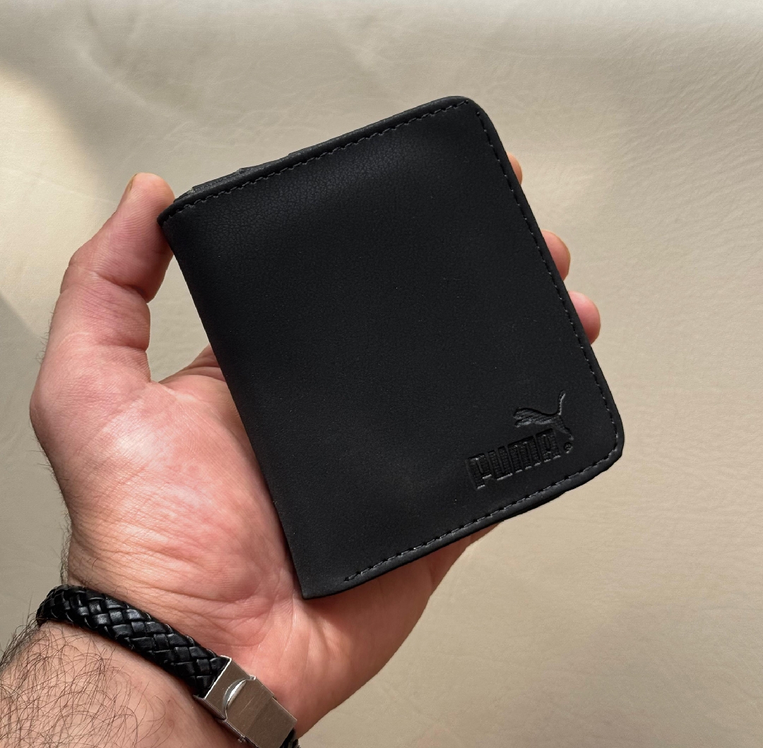 Slim Leather Wallet for Men – Stylish Minimalist Design | 6 Card Slots, ID Window, Cash Pocket | RFID Blocking