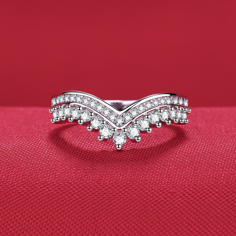 New 925 Sterling Silver Ring Shining Zircon for Women Wedding Jewelry Engagement Charm High Quality Fashion Party  Ring