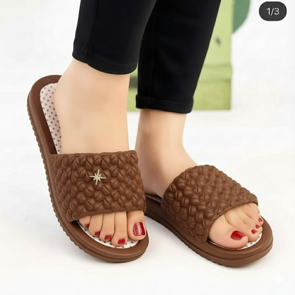 Soft Medicated Casual House Slippers Comfortable lite weight Chappal for Women