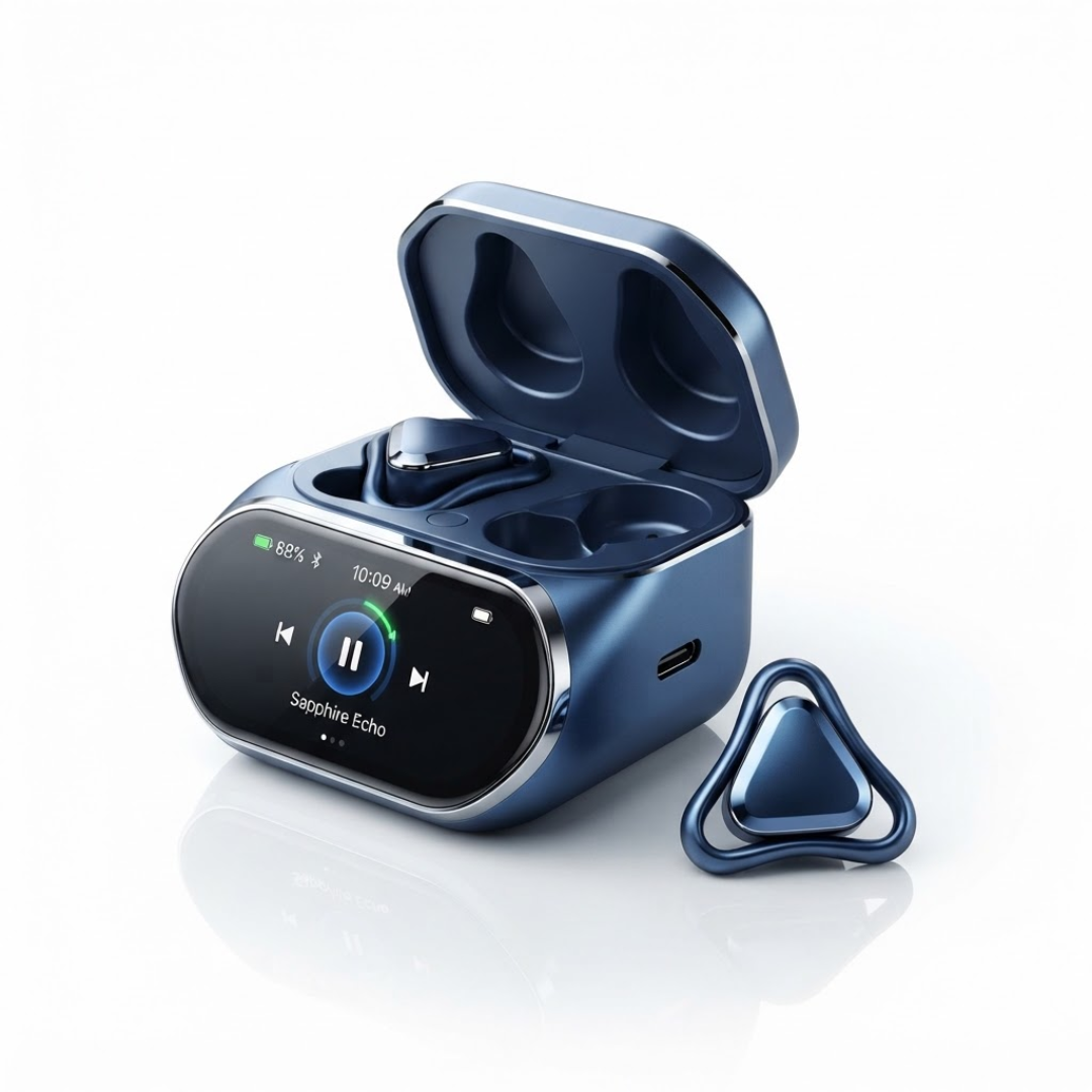 ANC Bluetooth 5.3 Wireless TWS Earbuds, Bluetooth Earphones with Noise Reduction, Clear Calling & Comfortable Fit