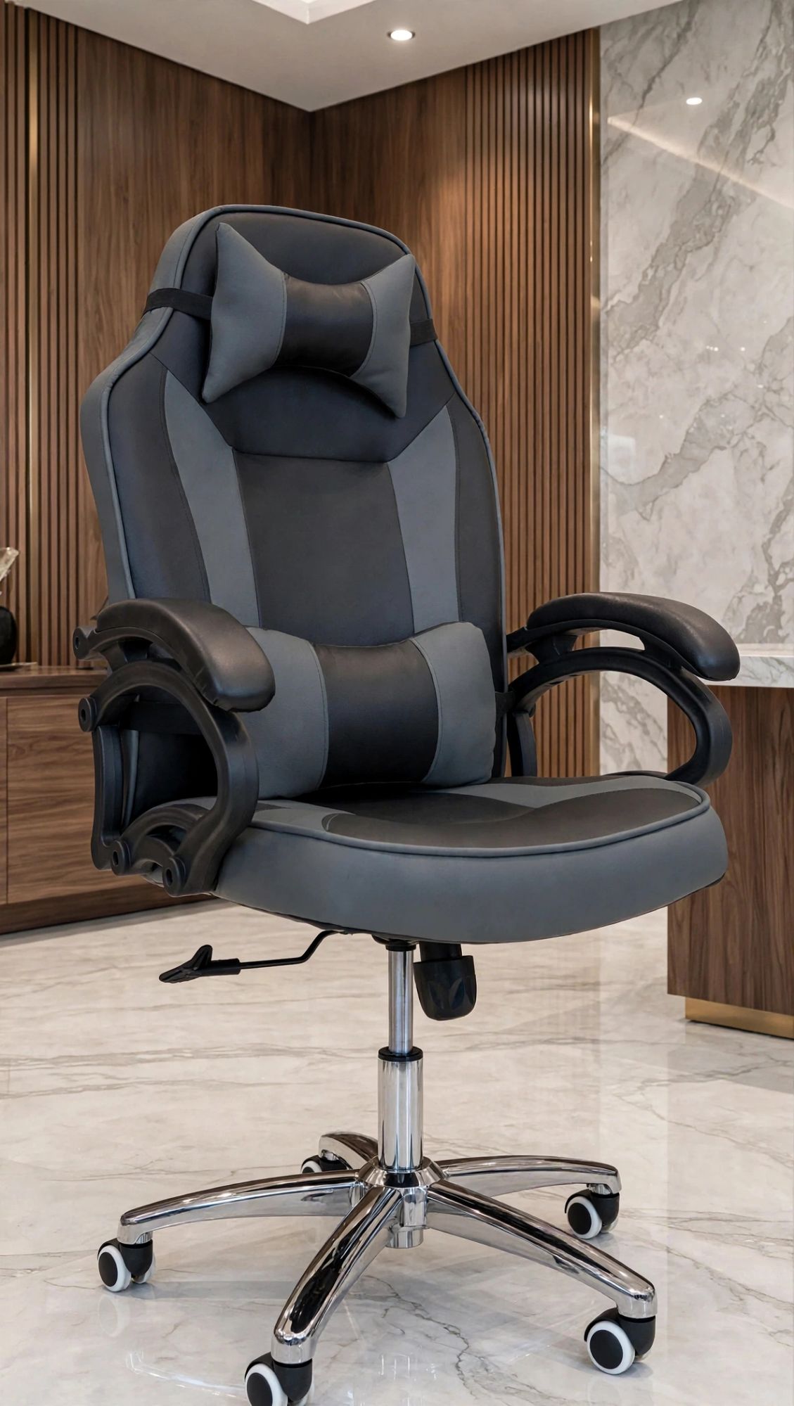 Gaming chair imported gaming chair with lumbar spine support .