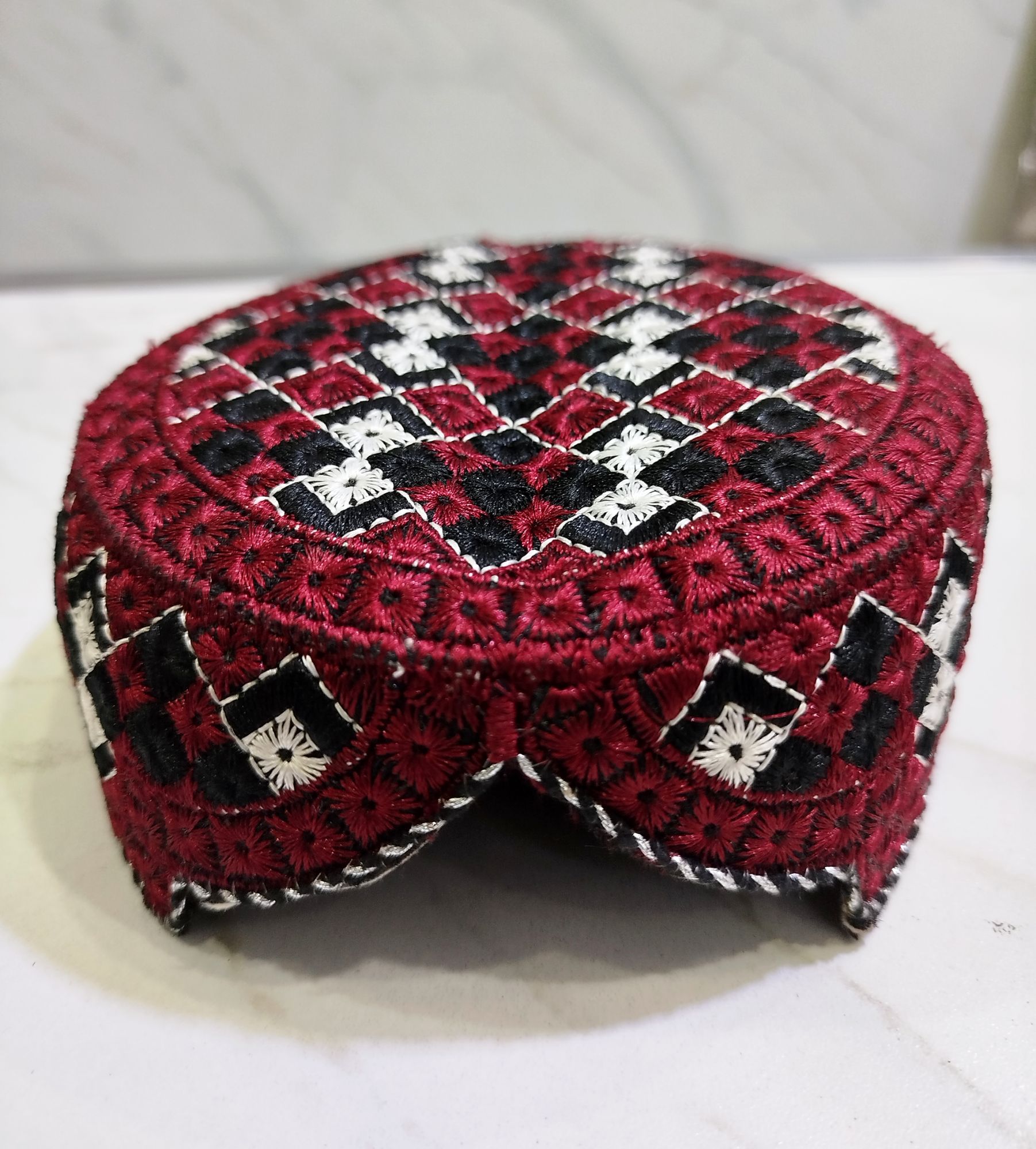 Sindhi Topi Cap For 6 months to 2 years Baby + New Born - 3 months Baby / Sindhi Topi For Kids Light Weight and Comfortable