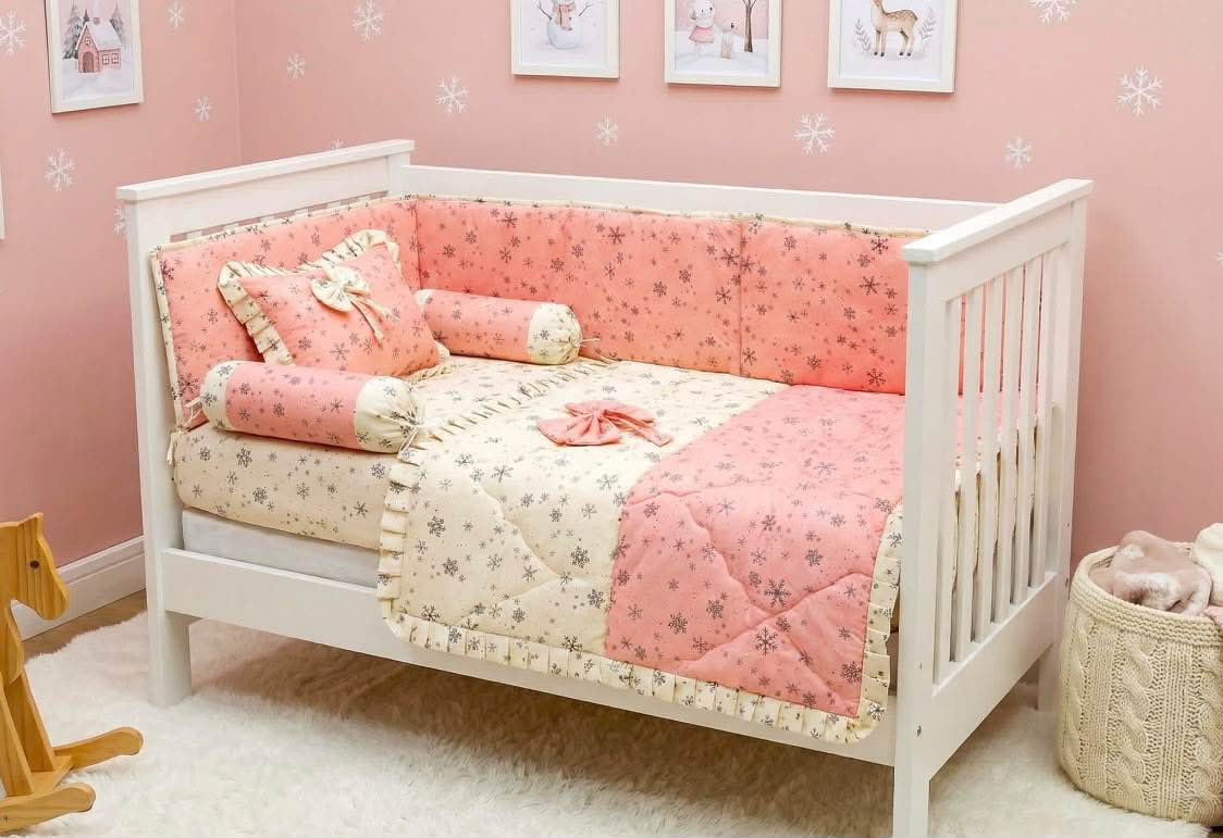 BABY COT SET- CRIB BEDDING FOR NEW BORN