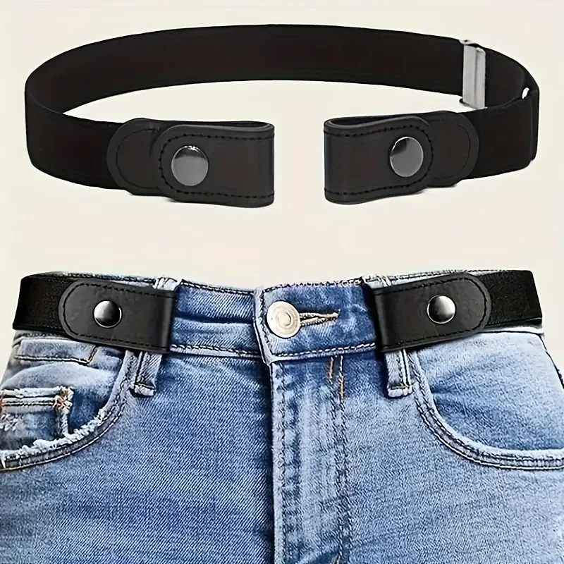 1pc Buckle-Free Belt For Jean Pants,Dresses,No Buckle Stretch Elastic Waist Belt For Women/Men,No Bulge,No Hassle Waist Belt price in Pakistan