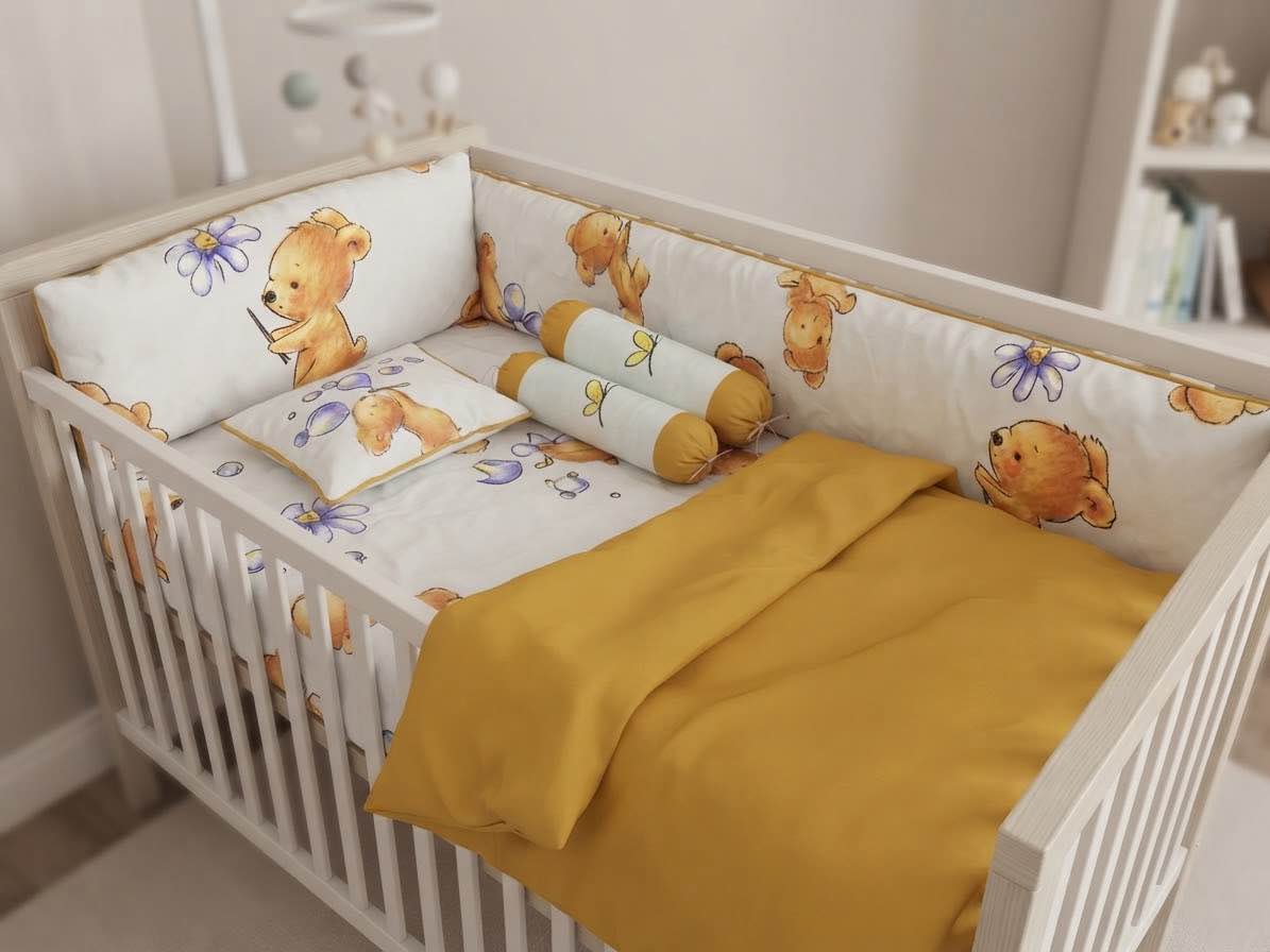 BABY COT SET- CRIB BEDDING FOR NEW BORN