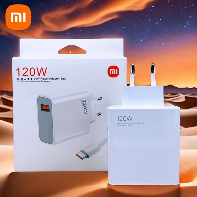 Charger 120W Xiaomi Original Fast Turbo Charge 6A Type C Kabel Data Line untuk Xiaomi 12 Pro 10 Redmi K30 Pro/10X Pro Poco X4 M4