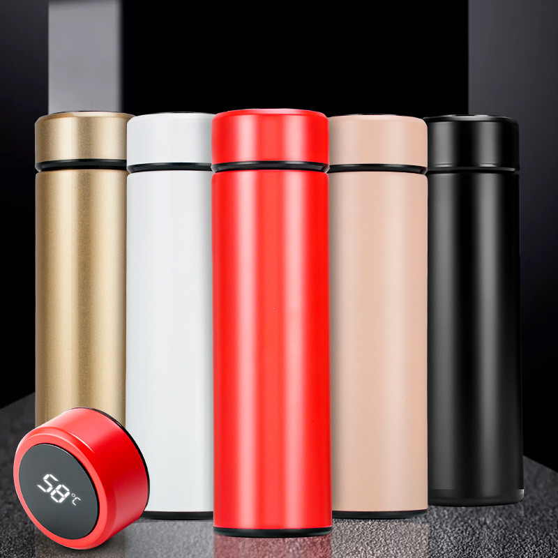 500ml Smart Thermos Flask with LED Temperature Display - photo 4