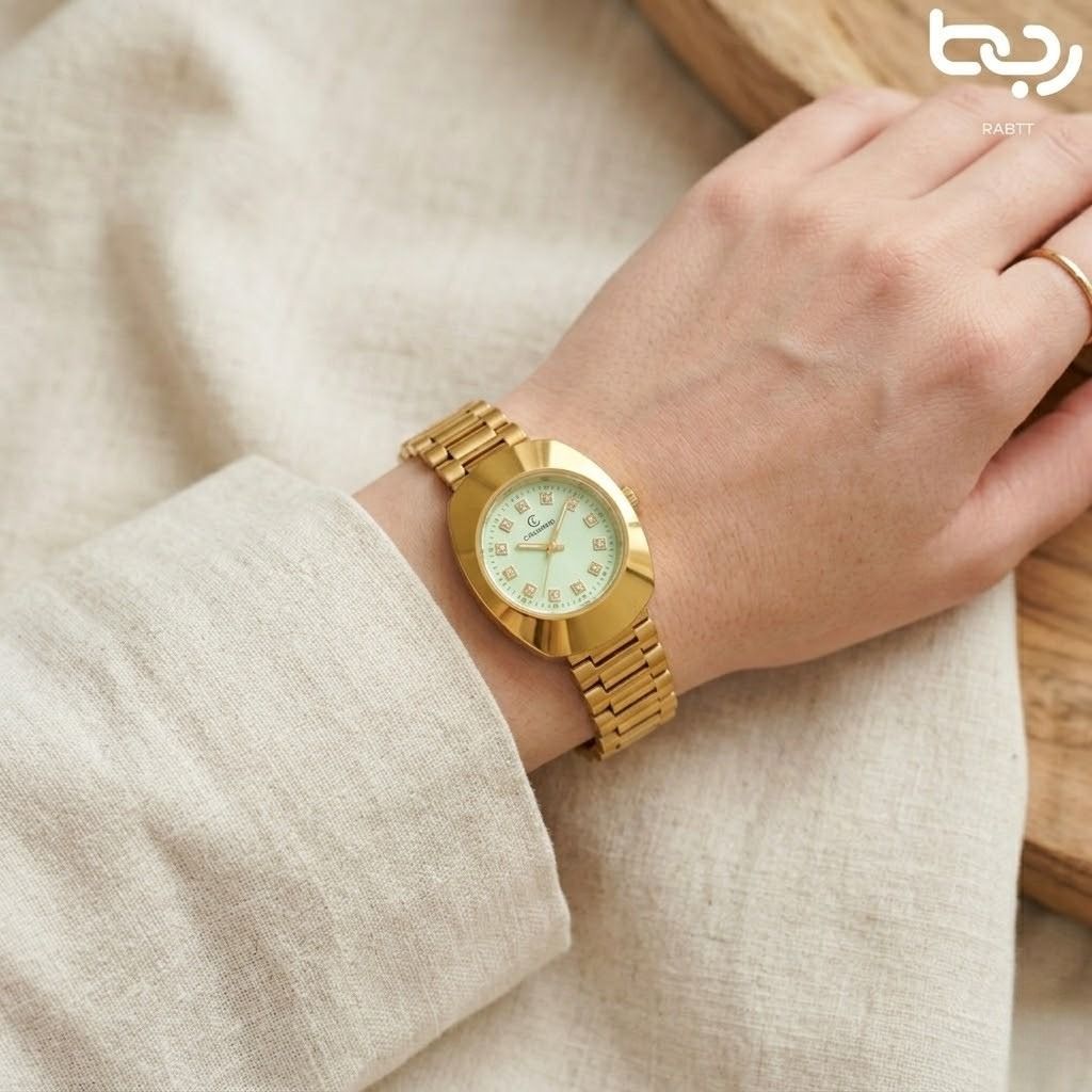 Elegant Wrist Watches for Women's Girls Water Resistant Watches Metal Made Watch Ladies Luxury Watch For All Season.