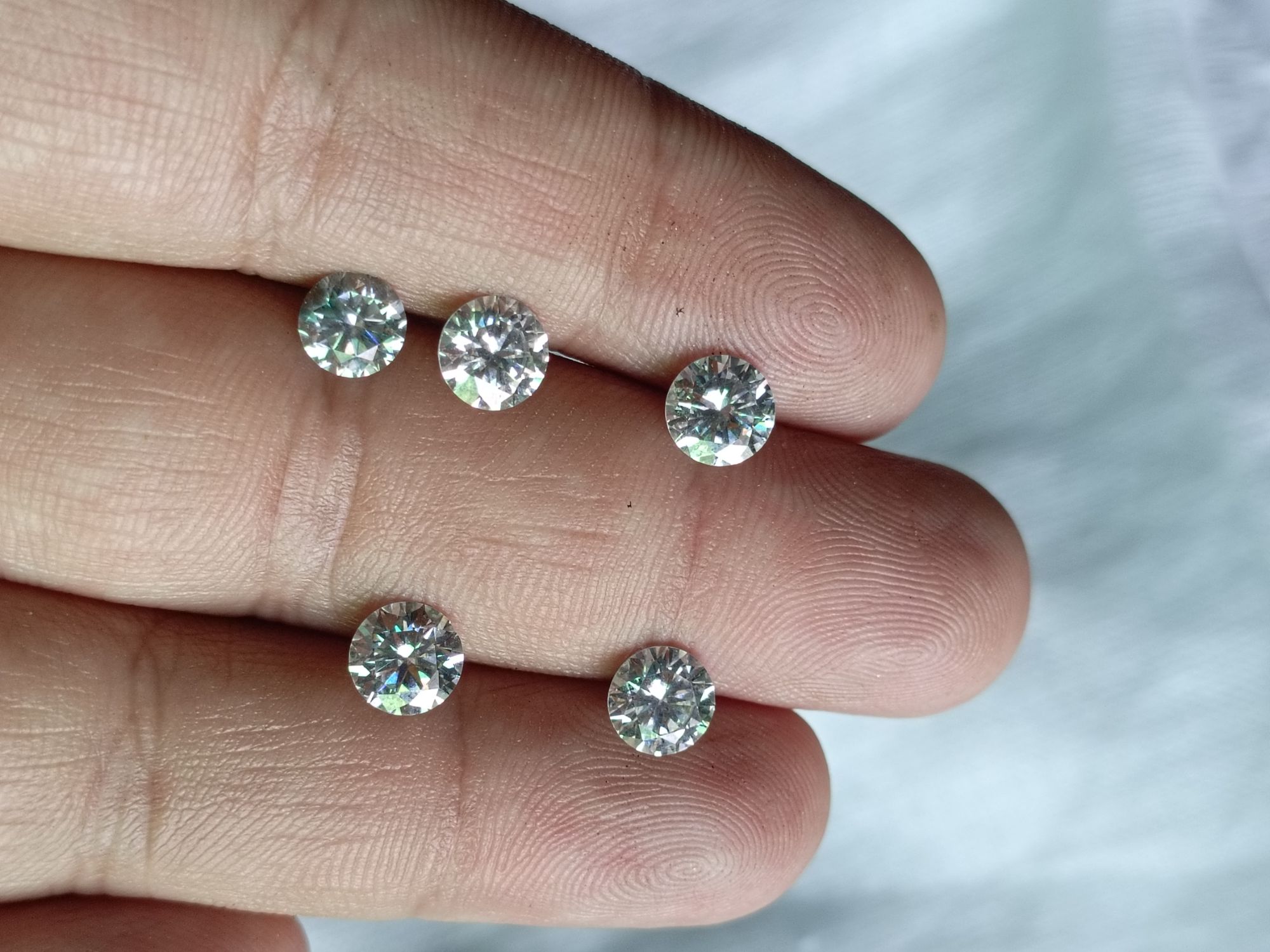 Moissanite 100% Orignal Premium Quality Stone /Gemstone/Stone/Gemstone/Nag//mossonight Stone/mossonight Gemstone/Stone/Gemstone