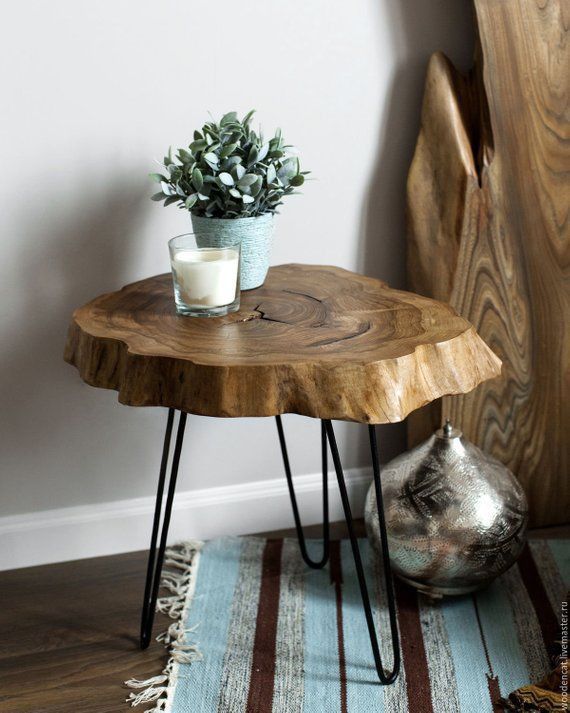 Live Edge Console Table 4ft  30 Inch Height Hairpin Legs  Solid Wood Entryway Table  Natural Wooden Slab  Rustic Hallway Table  Handmade Sofa Back Table for Home Decor