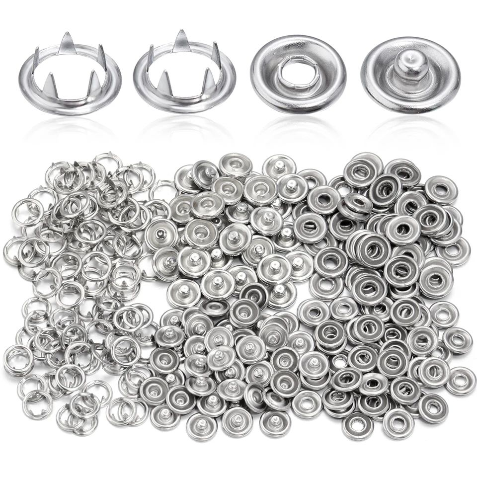 Plier pressing button_ Press Studs Pliers 9.5mm Metal Sewing Prong Rings Buttons Clip Pliers DIY Clothes Tool for Sewing Leather Rivets Bags Clothes