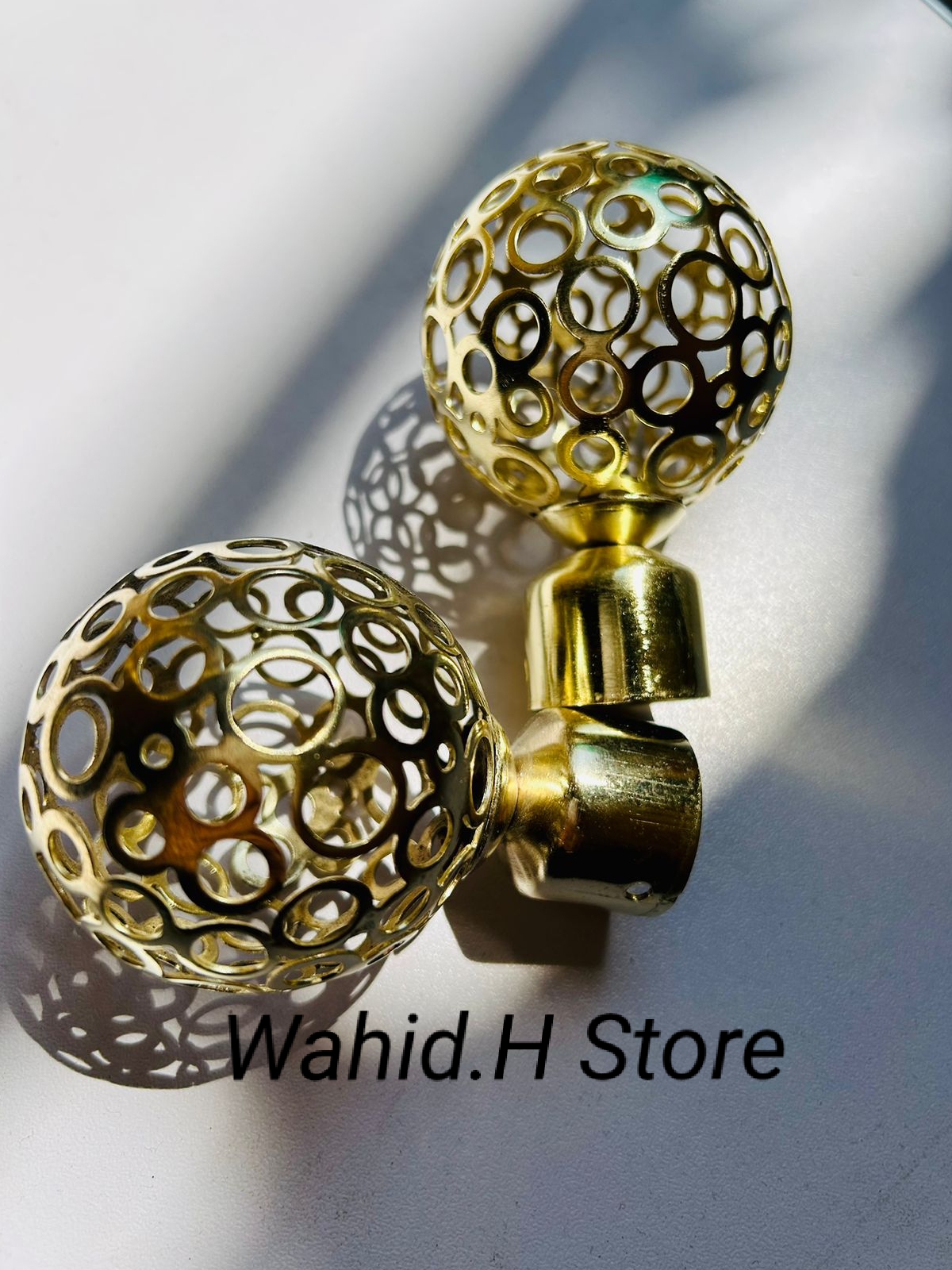 Curtain Rod End Stopper Pack Of Pair 2 Pcs