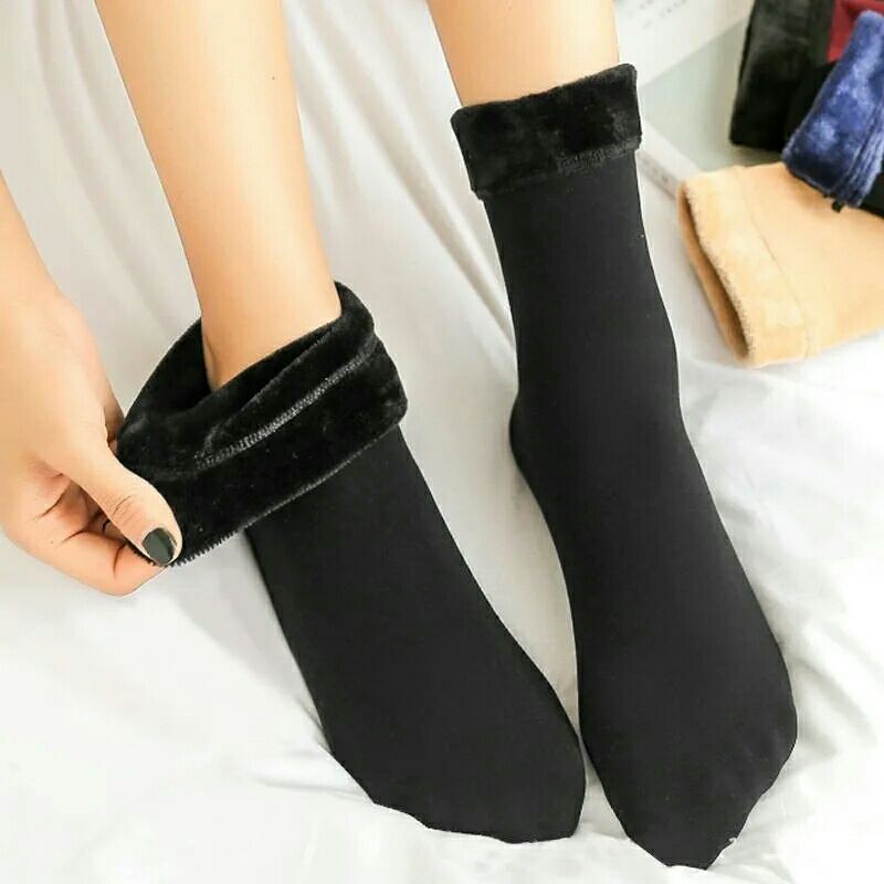 Winter Warm Socks for Men and Women, Nylon Velvet Cashmere Thermal Snow Boots