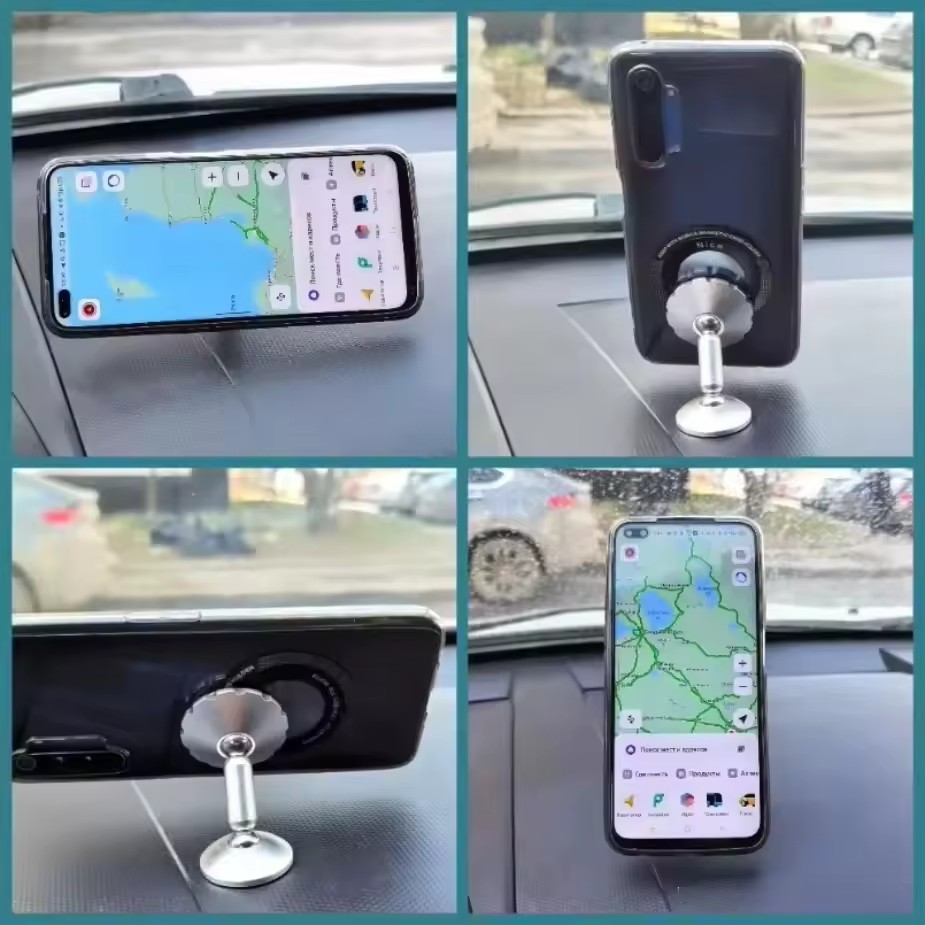 1-5pcs Magnetic Ring for Magsafe Wireless Charger Sticker Rings Magnet Desktop Car Phone Holder for IPhone 16 15 17 Android