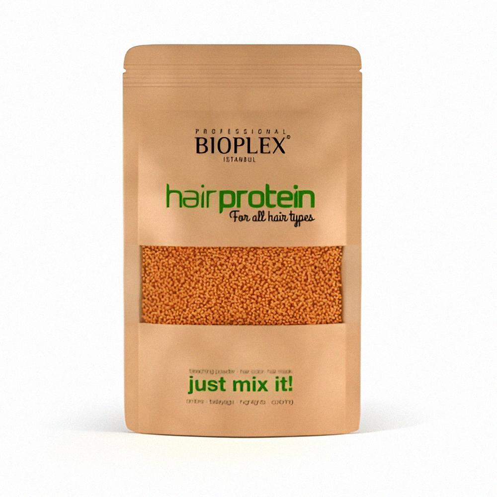 Bioplex Hair Protein Treatment -No Damage Hair Fir Bleaching And Colouring  Golden Protein Balls - Create Beautiful Blonde -50g