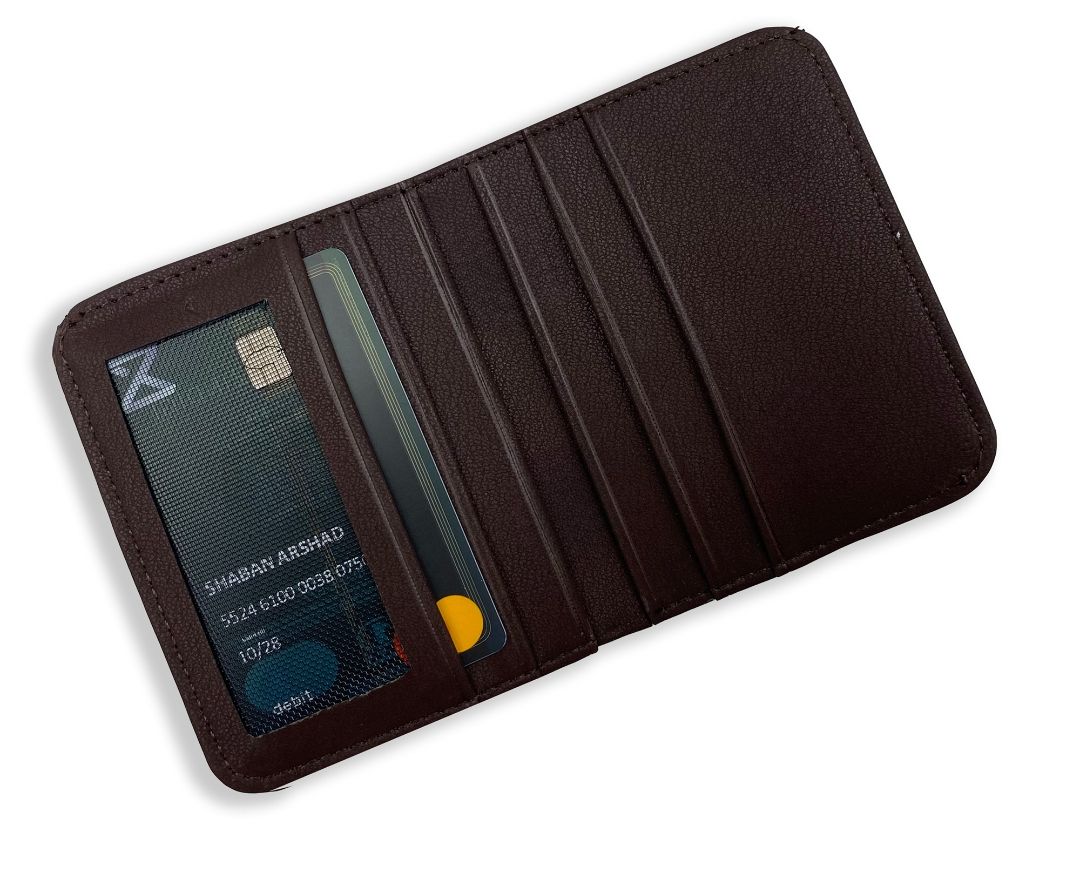 Slim Wallet for Men with 6 Card Slots – Stylish, Compact & Durable Card Holder – Pocket Friendly Design