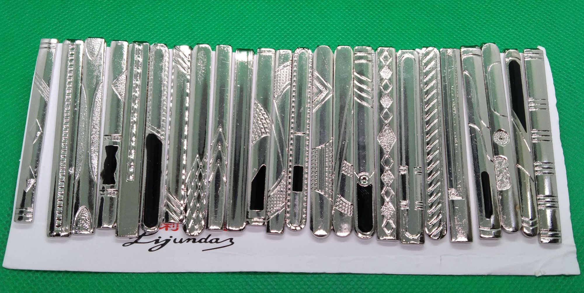 1 Peice Men's Pin Bar Multi Style Clasp Necktie Toe Clips Shirt  Clip..