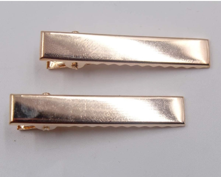 10/20 pcs Metal Alligator Hair Clips Pins Flat Top with Teeth for DIY Hairpins Headdress