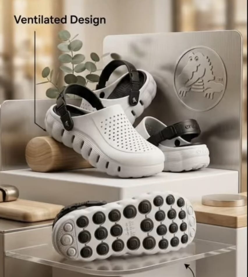 Original Style Men's Crocs Clogs EVA Lightweight Soft Cushion Waterproof Anti Slip Breathable Casual Summer Walking Garden Beach Slip On Shoes