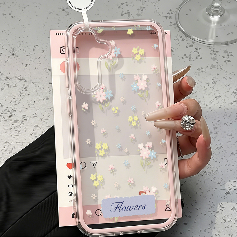 For  A57 5G 2IN1 A56 Case  S26 Ultra S25 S23 S22 S24 Plus A55 5G A37 A36 A35 A17 A53 A54 A34 A07 Clear Soft Cover