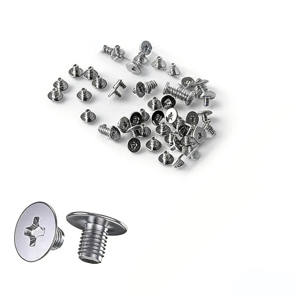 100PCS M2  M3 NVMe SSD Mounting Screws  Nickel-Plated Phillips CM Screws for PC Motherboard & Laptop SSD Installation Repair