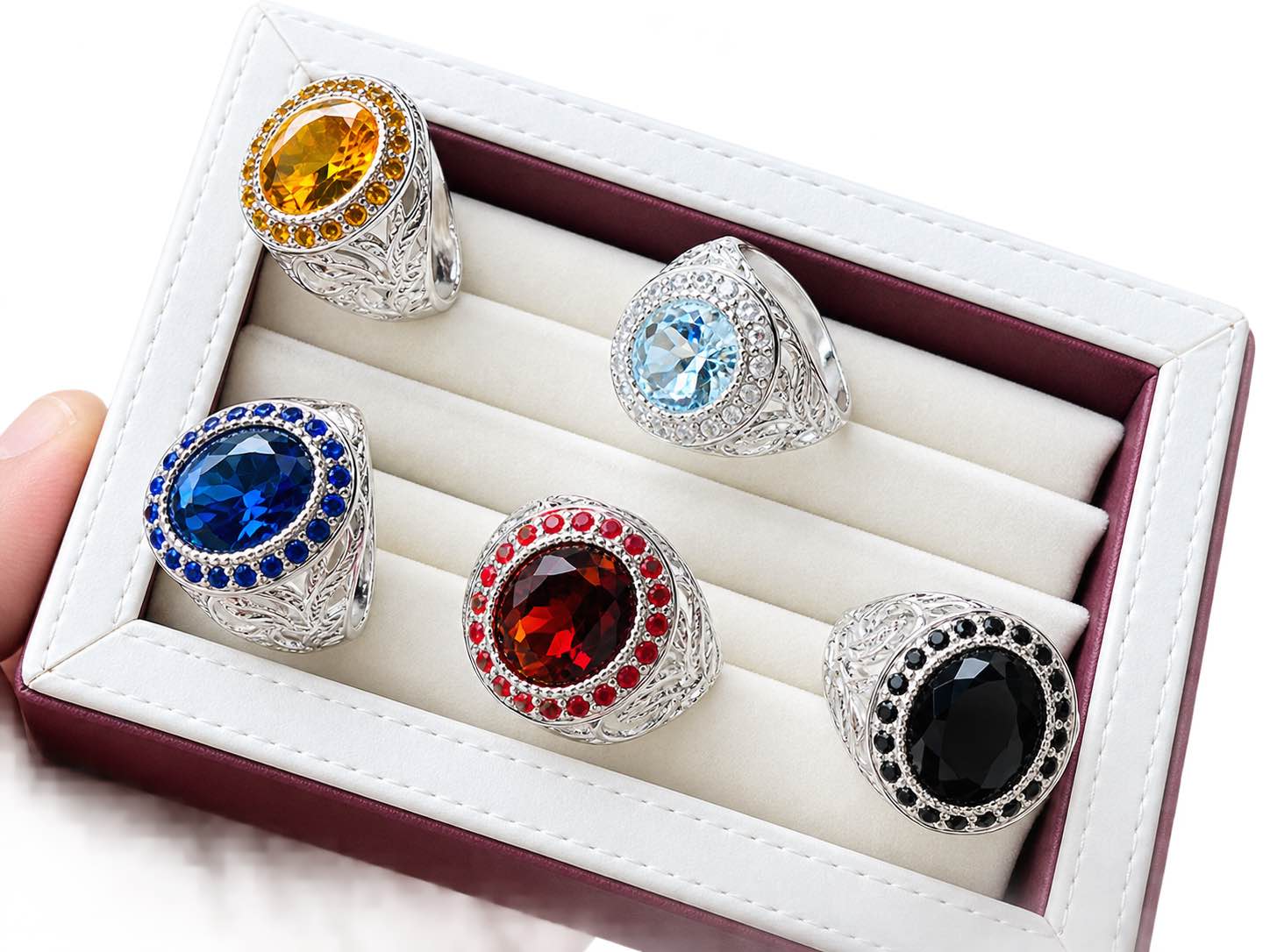 Fancy Rings 7 Raton Fancy Ring Turkish Stylish Stone Ring /Different Artifical fancy high quality Turkish Design Rings For Men and Boys Fashion Stylish New Design Rings Stainless Steel / 7 Raton Fancy Stone / 7 Raton Gemstone.