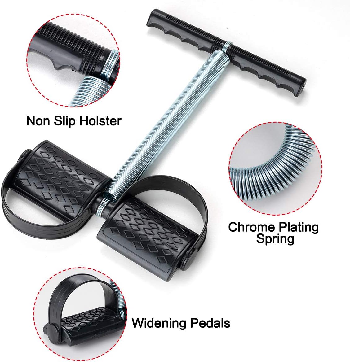 High Quality Tummy Trimmer Single Spring Bally Fat Burner Home Workout Body Fitness Machine for Home Gym Workout Equipment Abs Women Exercise Machine for Weight Loss