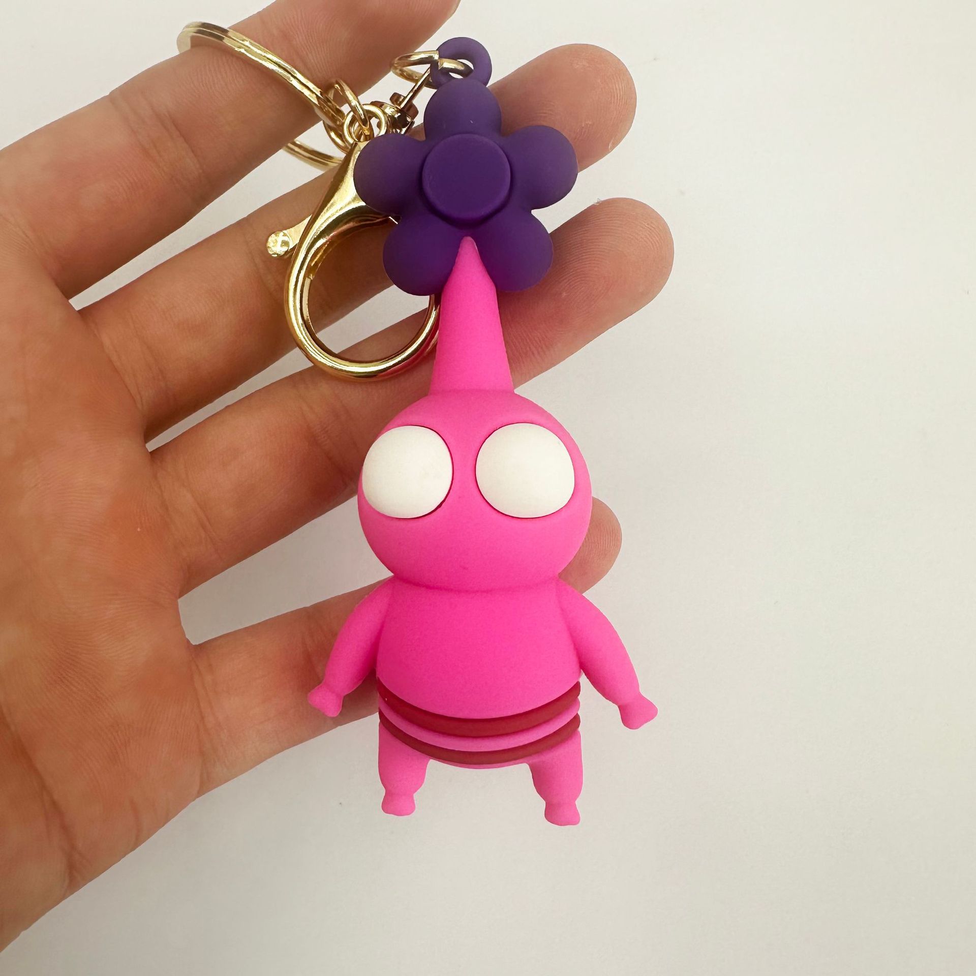 Anime Game PIKMIN Action Figure PVC Keychains Collection Model Doll Toy for Children 