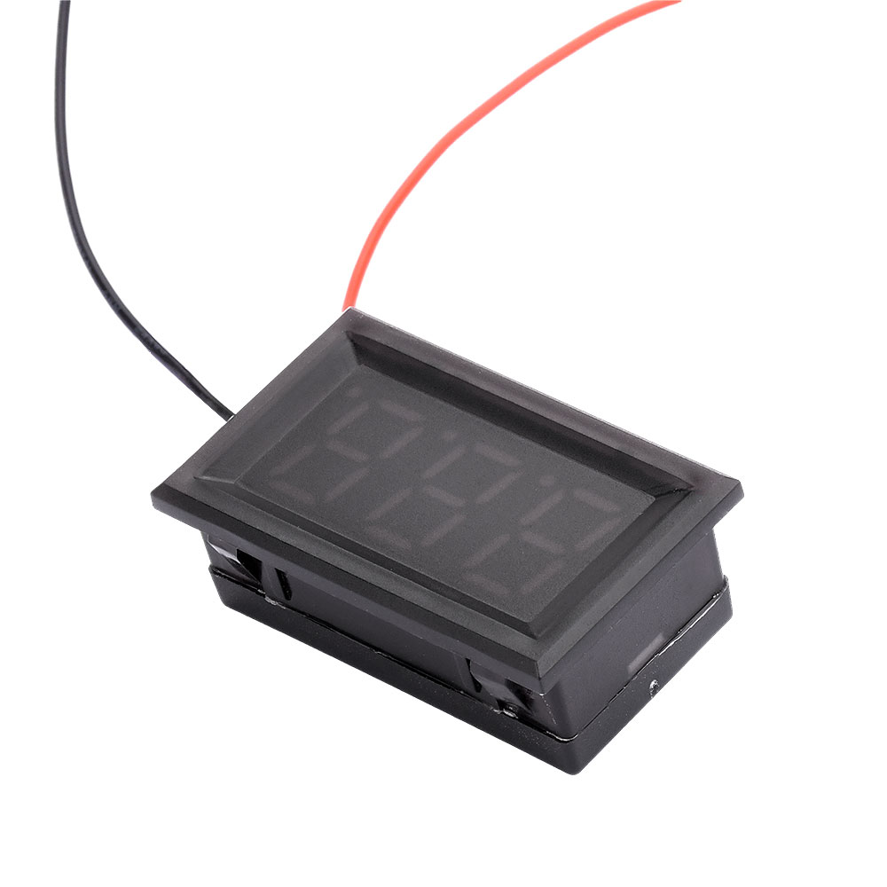 Voltmetro Digitale ARCELI 0.56'' DC 0-30V - Display LED Rosso, 3 Fili, Per Auto, Moto, Pannelli - Foto 6