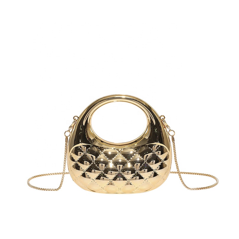 New Acrylic Moon Shaped Mini Clutch for Women | Luxury Evening Handbag | Eid Festival, Party, Wedding & Formal Fashion Purse