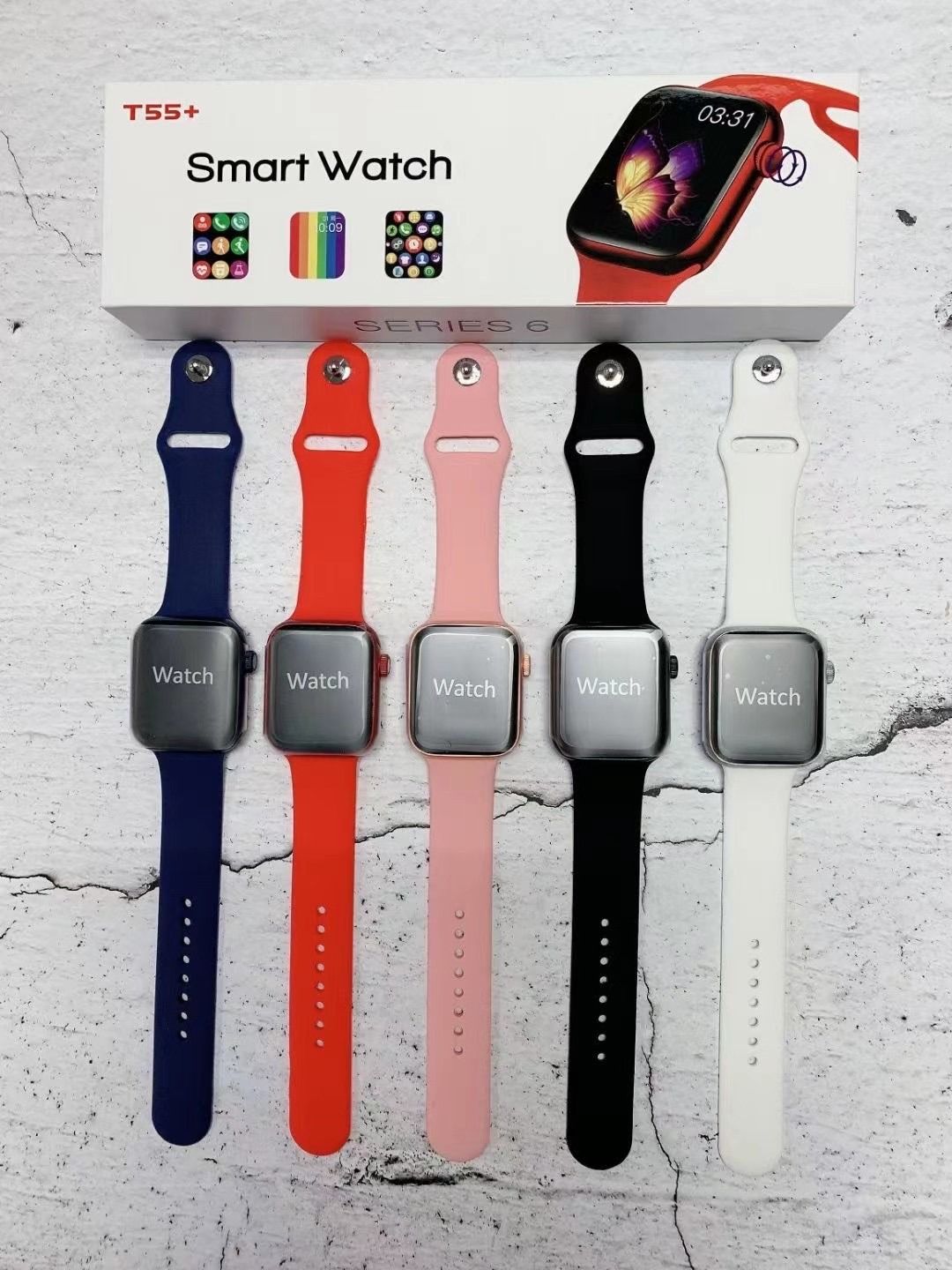 LD6 Smart Watch Peach Colour \